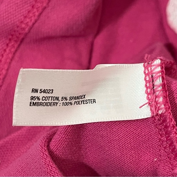 Gap Kids Polka Dot Polo Shirt Girls XL 12 Pink Embroidered - Picture 10 of 10